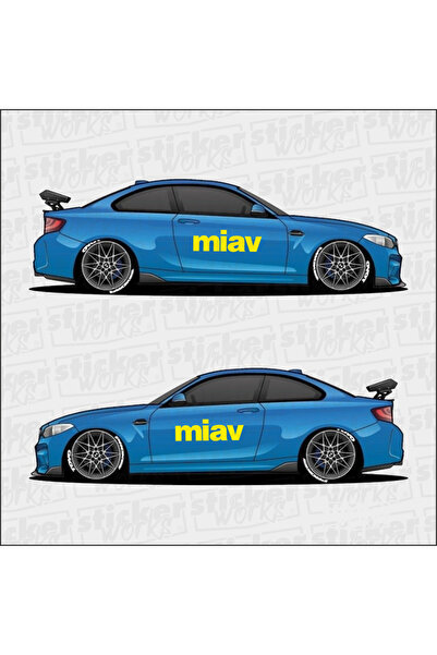 Sticker Works ملصق باب السيارة من مياف