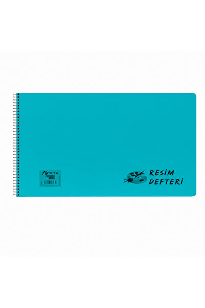 FLY COLOR 35*50 Великий альбом для малювання зі спіральною пластиковою обклад...