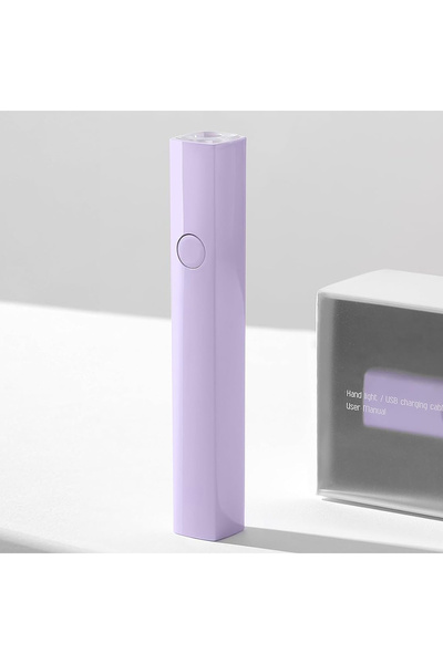 Elindor Mini Elindor® UV Lamp for Manicure and Pedicure, With Fast Drying and Convex Lenses, Purple