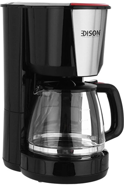 Edison ماكينة قهوة، 1.25 لتر، 1000 واط - أسود