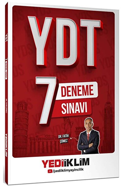 Yediiklim Yayınları YDT 7 Deneme Sınavı-Fatih Çömez