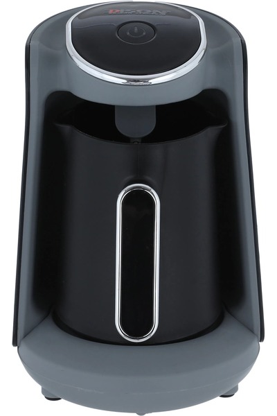 Edison ماكينة صنع القهوة، 400 واط، 4 أكواب - أسود رمادي