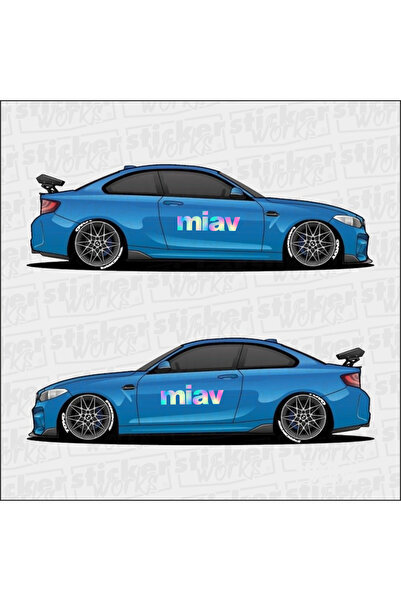 Sticker Works ملصق باب السيارة من مياف