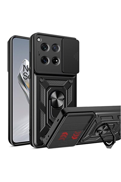 SKYDDAR INNOVATION Husă pentru OnePlus 12, CamShield, inel magnetic, set auto...