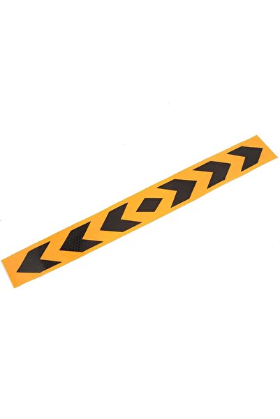 genric الأرقام 90 سم رؤية مقاومة للماء برتقالي أسود سهم مطبوع ذاتي اللصق عاكس...