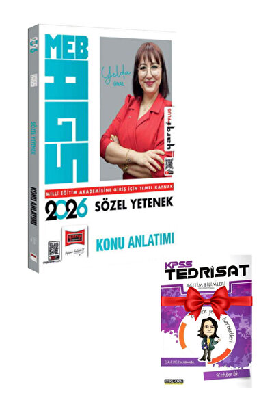 Yargı Yayınları Yelda Ünal| MEB AGS 2026 Sözel Mantık Konu Anlatımı+ Hediye