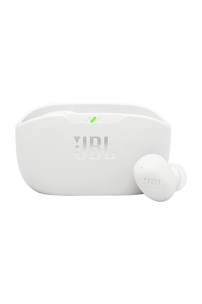 JBL Vibe Buds 2, True Wireless, Bluetooth, In-Ear, Microphone, Noise Cancelling, White