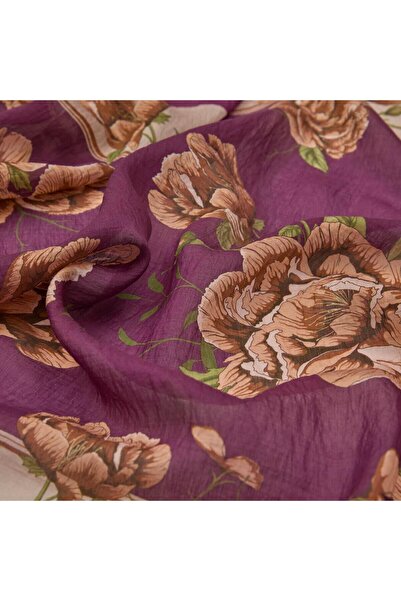 ipekevi Σάλι Şakayık Tensl 02882 Plum