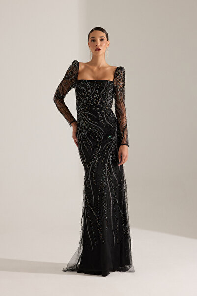 BETTY & SAM CANNES SİYAH ELBİSE