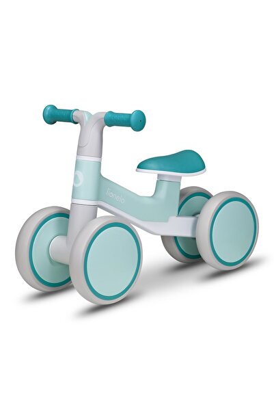 Lİonelo Mini bicicletă Villy cu 4 roți pentru copii cu vârsta cuprinsă între 1 și 3 ani (până la 30 kg) - suspensie față