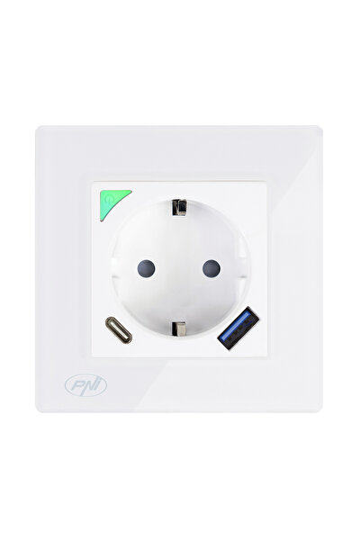PNI SmartHome WP202 Έξυπνη πρίζα WiFi, έλεγχος internet, ειδική εφαρμογή Tuya Smart APP