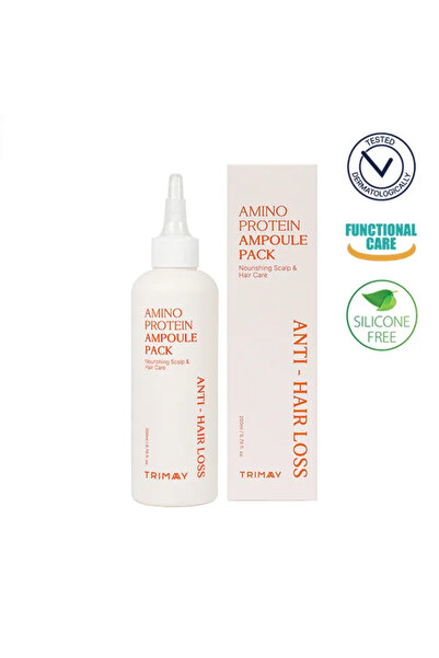 TRIMAY Ser anti-cădere a părului, cu efect nutritiv pentru scalp, pachet fiol...