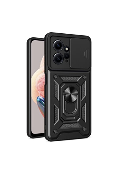 SKYDDAR INNOVATION Husă pentru Xiaomi Redmi Note 12 4G, CamShield, inel magne...