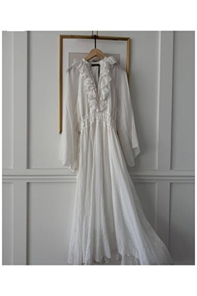 Rabia Ateş Equivalent Dress Ecru