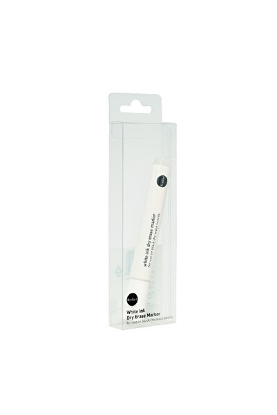 Bi-silque white round tip whiteboard marker