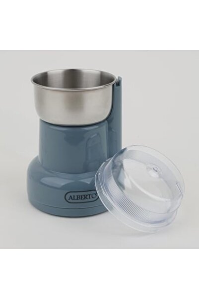 ALBERTO VINO Alberto stainless steel coffee grinder 50g, 200W, light grey