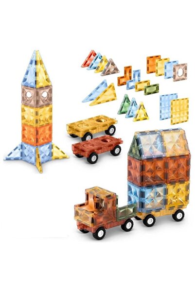 Ricokids Building set with magnetic pieces, stimulates creativity and imagination, developing fine motor skills...