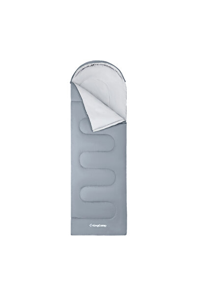 KINGCAMP Oasis 250 Ultralight Sleeping Bag M.Grey Left F.