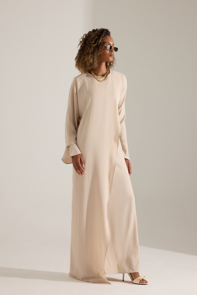 BETTY & SAM JULY EKRU 2'Lİ SET ELBİSE