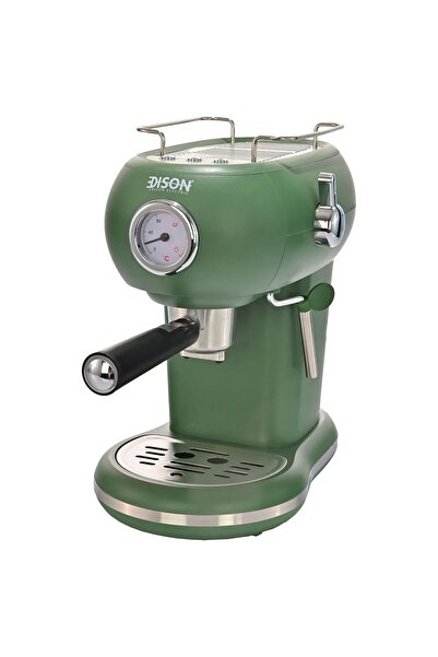 Edison CM5428A-CB/DGN Espresso Machine, 1.2L, 1100W - Green