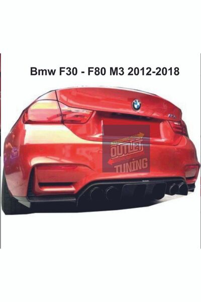 ALMİNOX AUTO PLAST BMW f 30 f80 f82 m3 m4 VORSTEİNER DİFUZOR 3parça plastik p...