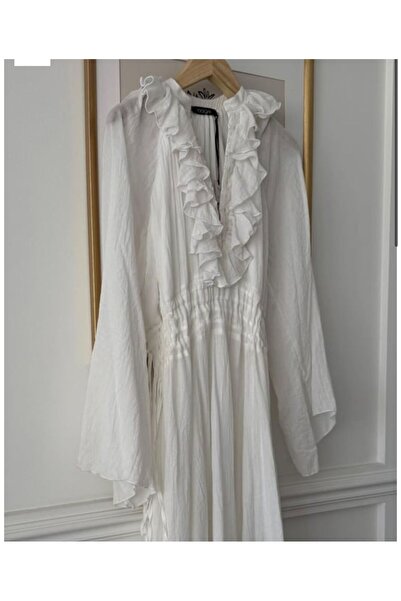 Rabia Ateş Equivalent Dress Ecru