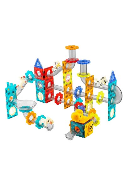 Ricokids Set de construit cu piese magnetice , stimuleaza creativitatea si im...