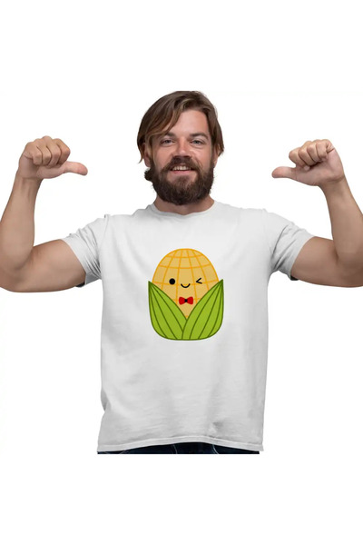 OEM Мъжка тениска Squishmallows Царевична ферма