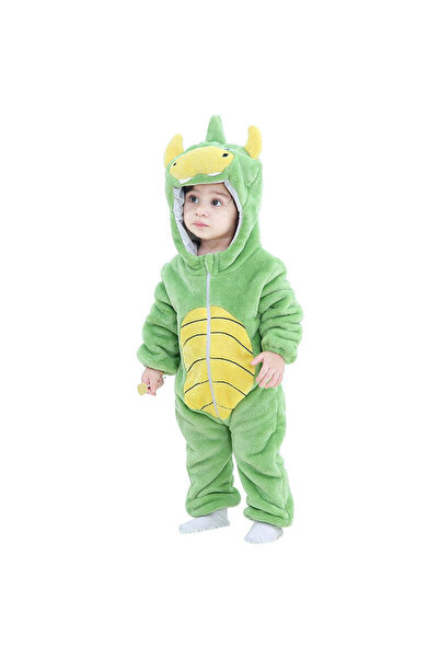 WildFashion Kigurumi pajamas for babies, jumpsuit type, made of soft and fluffy material CLD142-129