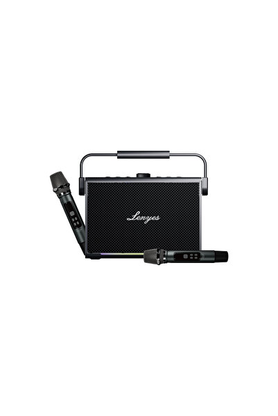 Lenyes Titan 2 Serisi RGB Işıklı Çİft Mikrofonlu TWS Bluetooth Speaker Hoparl...