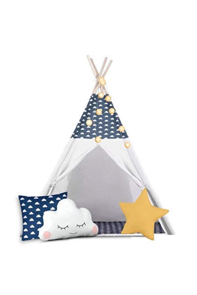 NUKIDO Cort de joaca pentru copii , stil Montessori, structura stabila, 3 per...