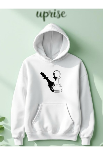 Vordevia Φούτερ Piyon με τύπωμα Cotton 3 Thread O oversized