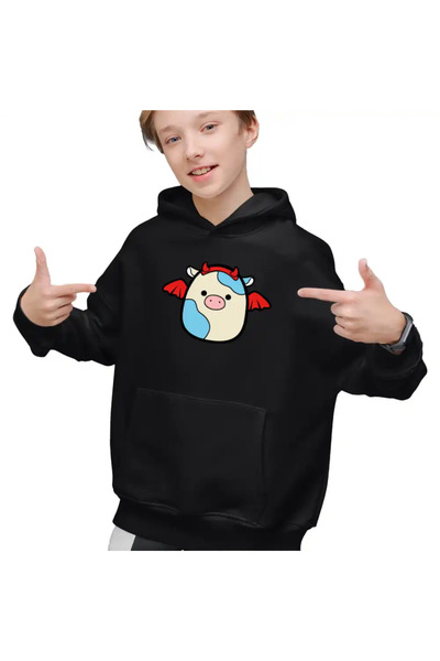 OEM Hanorac Copii Baieti Squishmallows Porc Liliac