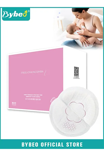 BYBEO 70 Count Super Soft Disposable Nursing Pads Ultra Thin & Extra Absorbent Vented Leak Proof Nipple Pa