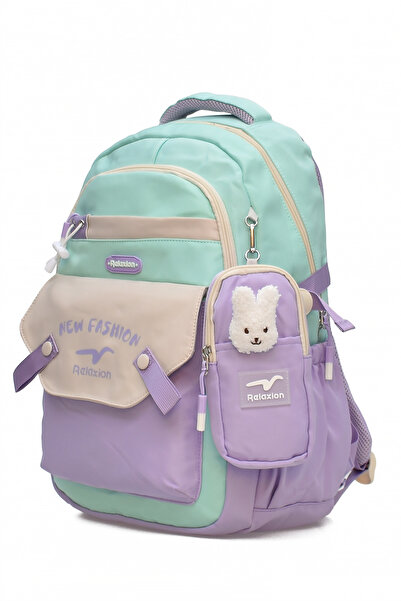 ELATAE Waterproof Fabric Children's Multi-Eye Orthopedic Backpack School Bag 1513