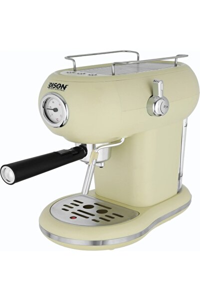 Edison Espresso Machine, 1.2 Liters, 1100 Watts - Light Beige