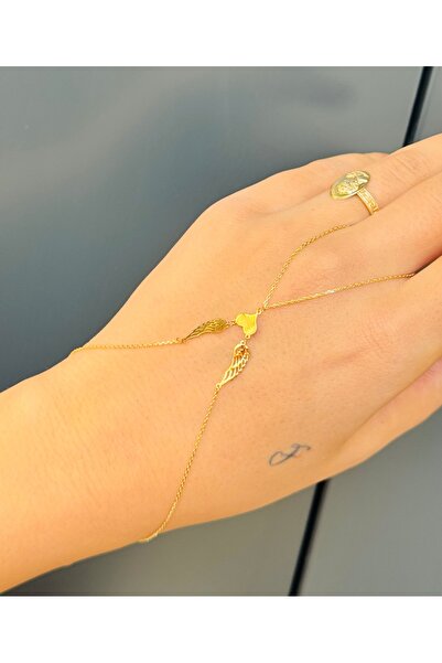 UZUNDAĞ KUYUMCULUK 14 Ayar Altın Melek Kanatlı Şahmeran