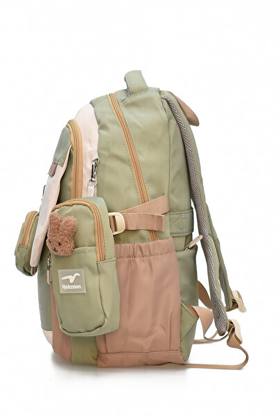 ELATAE Waterproof Fabric Children's Multi-Eye Orthopedic Backpack School Bag 1514