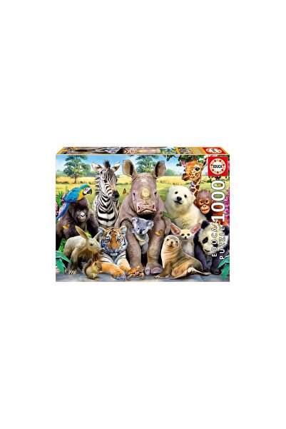EDUCA Puzzle - School Class Photo, 1000 pieces, includes puzzle glue