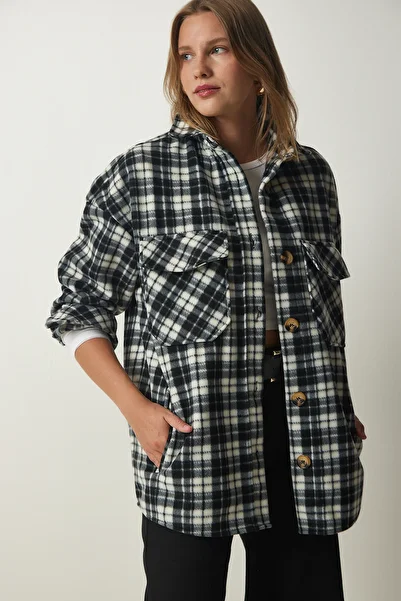 Lovelyİstanbul Lumberjack Polar Shirt Jacket Lub0030 Smoke