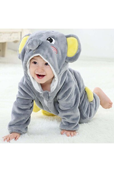 WildFashion Kigurumi pajamas for babies, jumpsuit type, made of soft and fluffy material CLD149-189