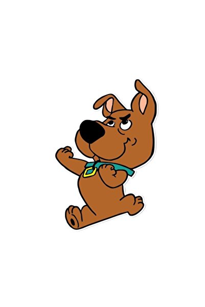 Çağlayan Reklam scooby-doo Motorsiklet,cam, Laptop, Kask, Araba Sticker 15x10 Cm