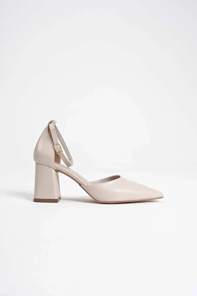 AuroraStore Doren bej skin women's high heeled shoes