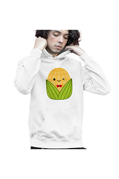 OEM Παιδικό Φούτερ με Κουκούλα Squishmallows Corn Farm για Αγόρια