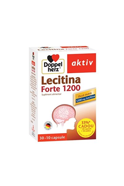 Doppelherz aktiv Lecitina Forte 1200, 30 capsule + 10 free