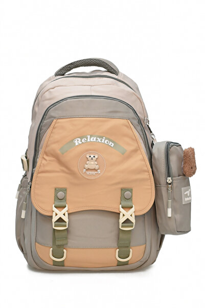 ELATAE Waterproof Fabric Children's Multi-Eye Orthopedic Backpack School Bag 1511