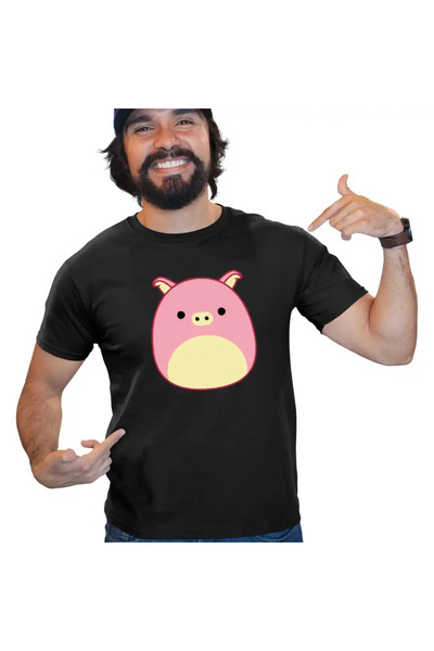 OEM Tricou Barbati Squishmallows Porc Ferma