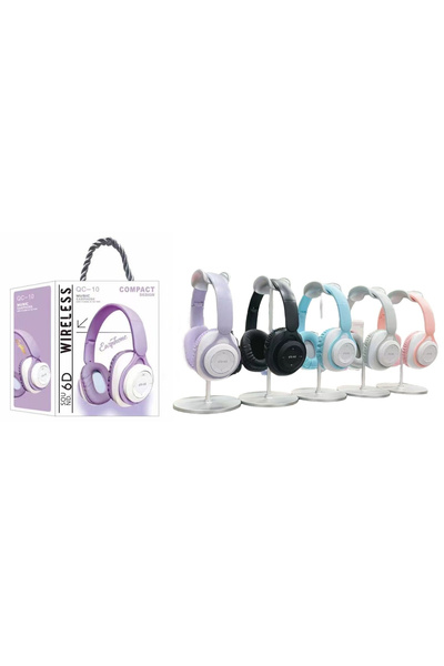 Platoon PL-2226 6D KABLOSUZ BLUETOOTH KULAK ÜSTÜ KULAKLIK