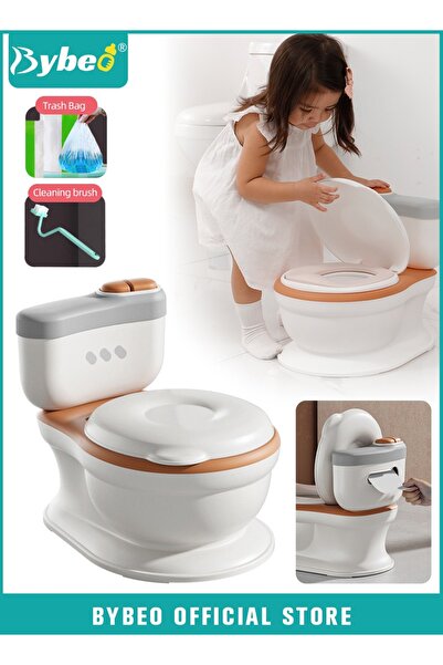 BYBEO Baby Potty Training Seat, Kid Size Potty, Realistic Potty Training Toil...