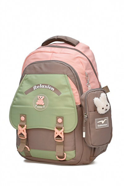 ELATAE Waterproof Fabric Children's Multi-Eye Orthopedic Backpack School Bag 1511